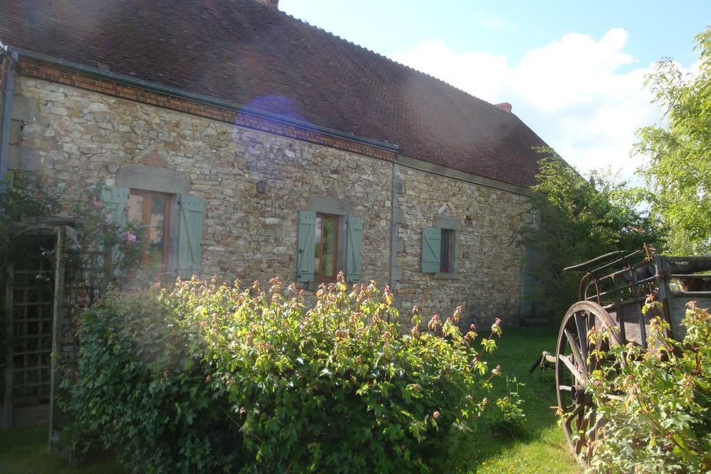 Maison D'Hotes La Roulotte Des 4 Saisons Sazeray Buitenkant foto
